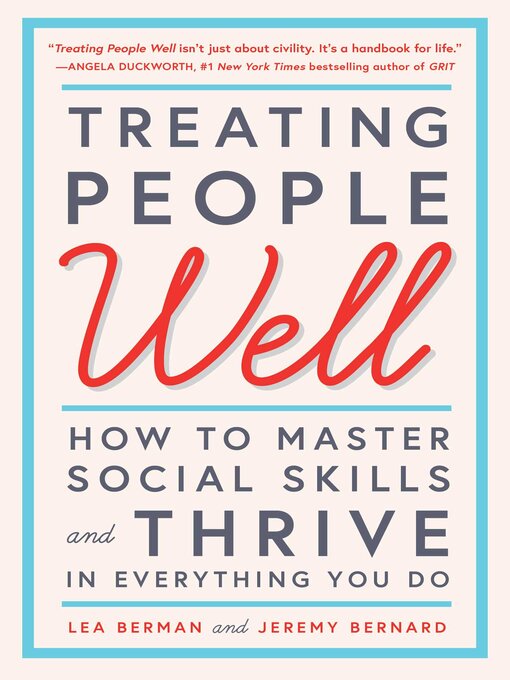 Title details for Treating People Well by Lea Berman - Available